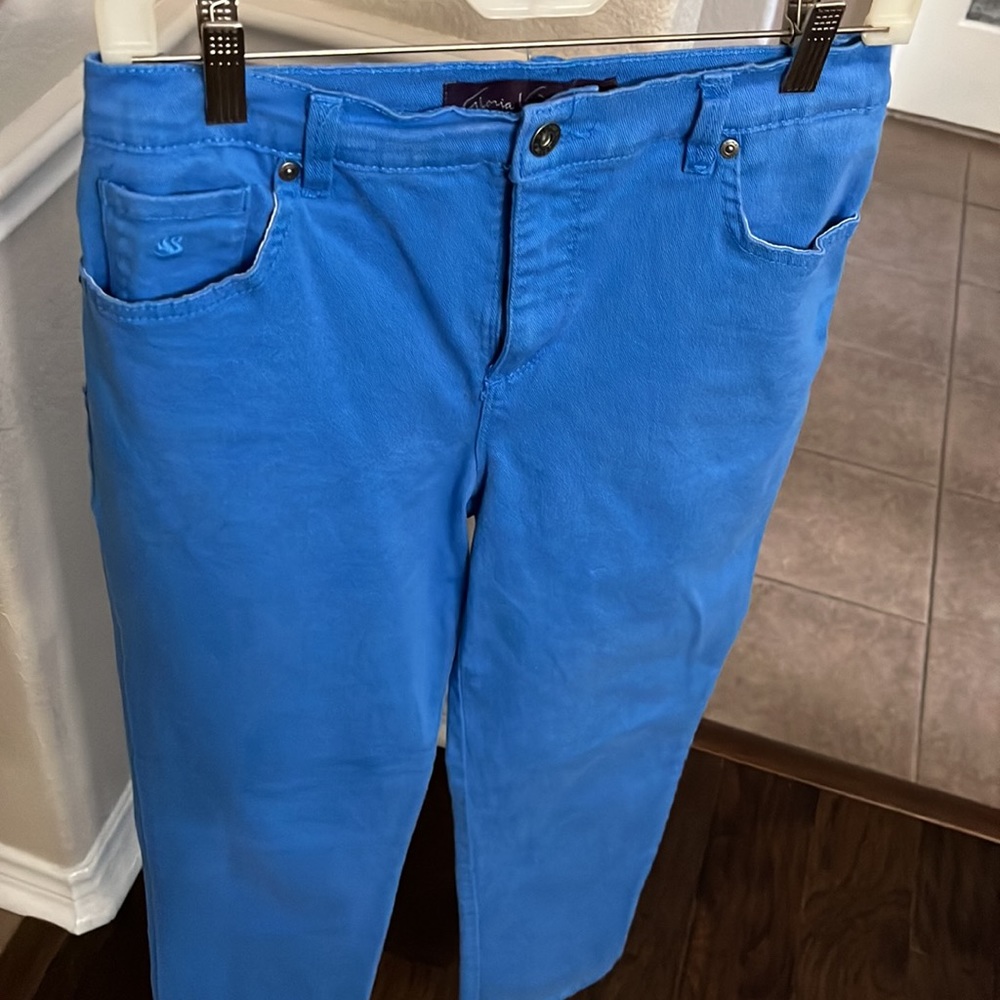 Gloria Vanderbilt blue high rise denim jeans Size 6